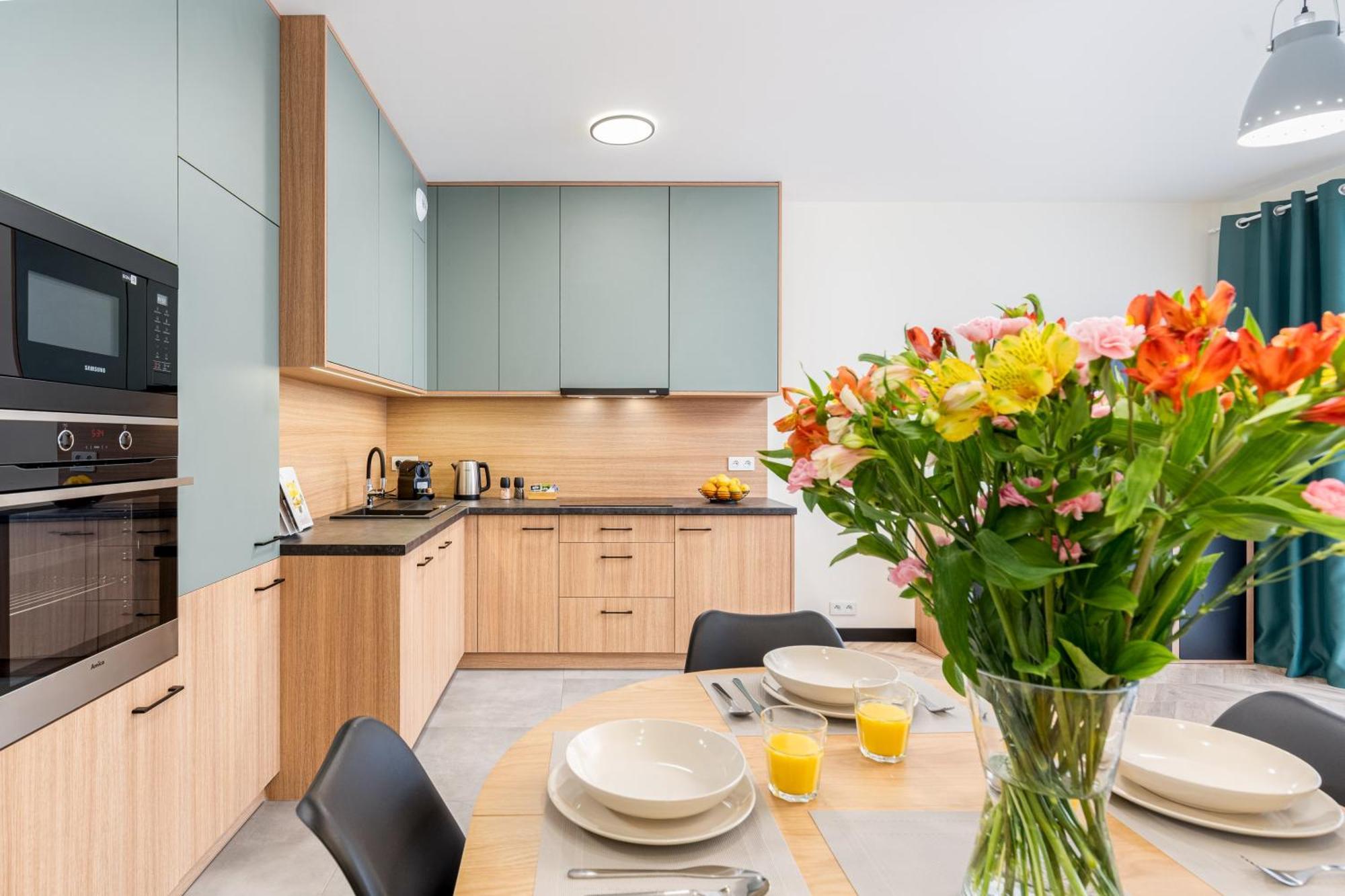 Saska Park Apartments كراكوفيا المظهر الخارجي الصورة